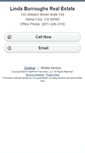 Mobile Screenshot of lindaburroughsre.homesandland.com