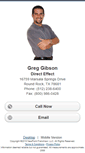 Mobile Screenshot of greggibson.homesandland.com