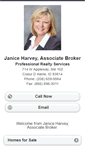 Mobile Screenshot of janiceharvey.homesandland.com