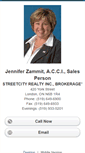 Mobile Screenshot of jenniferzammit.homesandland.com