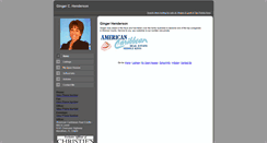 Desktop Screenshot of gingerhenderson.homesandland.com