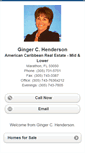 Mobile Screenshot of gingerhenderson.homesandland.com