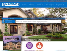 Tablet Screenshot of andycrateau.homesandland.com