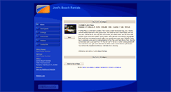 Desktop Screenshot of jonisbeachrentals.homesandland.com