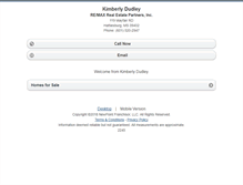 Tablet Screenshot of kimberlydudley.homesandland.com