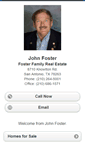 Mobile Screenshot of johnfoster.homesandland.com