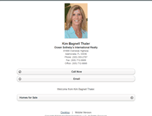 Tablet Screenshot of kimthaler.homesandland.com