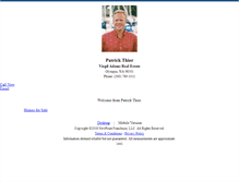 Tablet Screenshot of patrickthier.homesandland.com