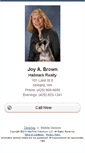 Mobile Screenshot of joybrown.homesandland.com