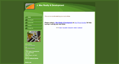 Desktop Screenshot of jmacrealty.homesandland.com