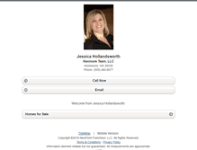 Tablet Screenshot of jessicahollandsworth.homesandland.com