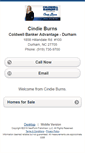 Mobile Screenshot of cindieburns.homesandland.com