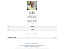Tablet Screenshot of krisburk.homesandland.com