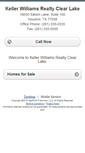 Mobile Screenshot of kwclearlakenasa.homesandland.com