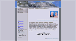 Desktop Screenshot of donnelsonteam.homesandland.com