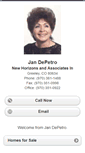 Mobile Screenshot of jandepetro.homesandland.com