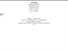 Tablet Screenshot of nanpiland.homesandland.com