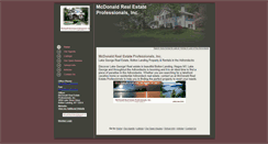 Desktop Screenshot of mcdonaldrealestate.homesandland.com