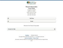Tablet Screenshot of carsonrealty.homesandland.com