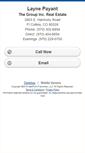 Mobile Screenshot of laynepayant.homesandland.com