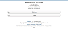 Tablet Screenshot of karencarnivalere.homesandland.com