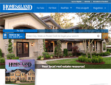 Tablet Screenshot of chrisagnoli.homesandland.com
