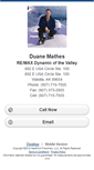 Mobile Screenshot of duanemathes.homesandland.com
