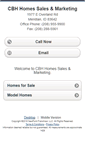 Mobile Screenshot of cbhhomes.homesandland.com