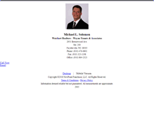 Tablet Screenshot of michaelsolomon.homesandland.com