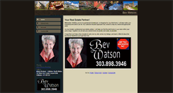 Desktop Screenshot of bevwatson.homesandland.com