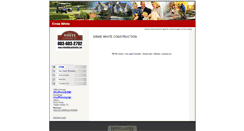 Desktop Screenshot of erniewhiteconstruction.homesandland.com