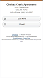 Mobile Screenshot of chelseacreek.homesandland.com