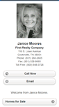 Mobile Screenshot of janicemoores.homesandland.com