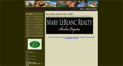 Desktop Screenshot of maryleblancrealty.homesandland.com