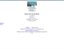 Tablet Screenshot of okemofirsttracksrealty.homesandland.com
