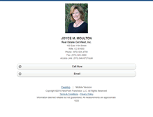 Tablet Screenshot of jmoulton.homesandland.com