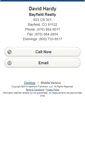 Mobile Screenshot of davidhardy.homesandland.com