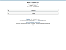 Tablet Screenshot of amirifinancial.homesandland.com