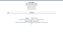 Tablet Screenshot of kemakol.homesandland.com