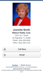 Mobile Screenshot of jeanettesmith.homesandland.com