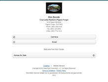 Tablet Screenshot of kimgoodetn.homesandland.com