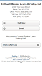 Mobile Screenshot of coldwellrapid.homesandland.com