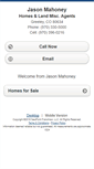 Mobile Screenshot of jasonmahoney.homesandland.com