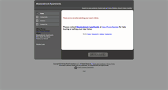 Desktop Screenshot of meadowbrookapts.homesandland.com