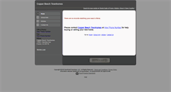 Desktop Screenshot of copperbeechtownhomes.homesandland.com