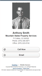 Mobile Screenshot of anthonysmith.homesandland.com