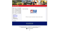 Desktop Screenshot of bluechiprealty.homesandland.com