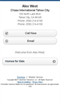 Mobile Screenshot of alexwest.homesandland.com
