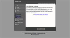 Desktop Screenshot of daniellecoyle.homesandland.com