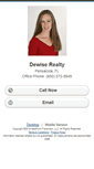 Mobile Screenshot of dewiserealty.homesandland.com